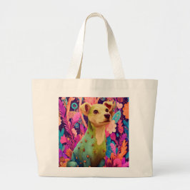 Dwergboomgors Grote Tote Bag
