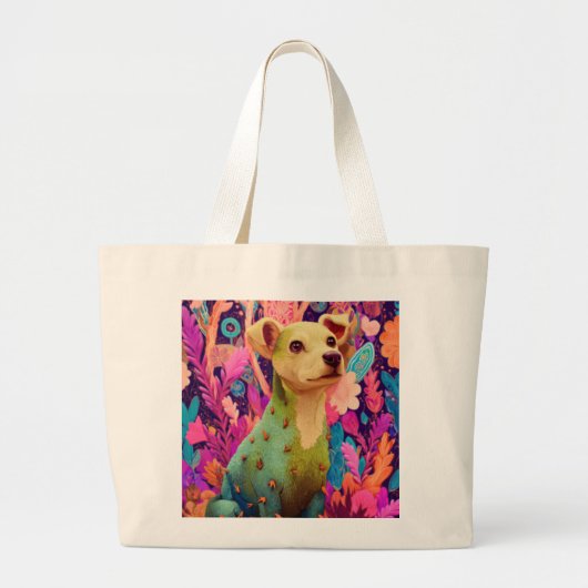 Dwergboomgors Grote Tote Bag (Voorkant)