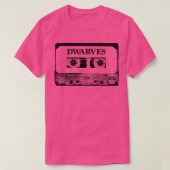 Dwergen Cassettebandje T-shirt (Design voorkant)