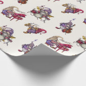 Dwergen-Jazzband geeft galaconcert Cadeaupapier (Hoek)