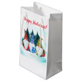 Dwergen Klein Cadeauzakje (Achterkant Gekanteld)