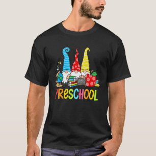 Dwergen Kleuterschool Eerste Dag Leraar Student Ru T-shirt
