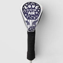 Dwergen Liefde is in de Lucht Ping Pong Bat Golfheadcover