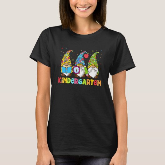 Dwergen peuterspeelzaal bemanning eerste dag leraa t-shirt (Voorkant)