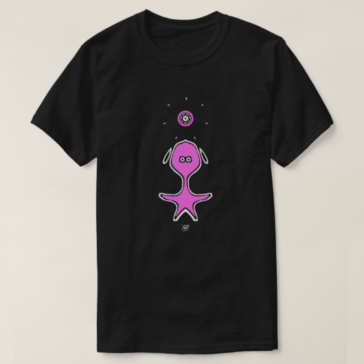Dwergjongen (Paars 2) T-shirt (Design voorkant)