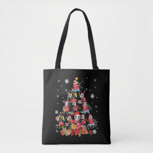 Dwergkerstboomluis Kerstmis: kerstman B Tote Bag