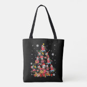 Dwergkerstboomluis Kerstmis: kerstman B Tote Bag (Achterkant)