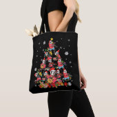 Dwergkerstboomluis Kerstmis: kerstman B Tote Bag (Dichtbij)