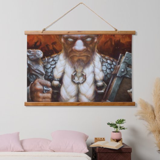 dwergmagie hangend wandkleed (Slaapkamer)