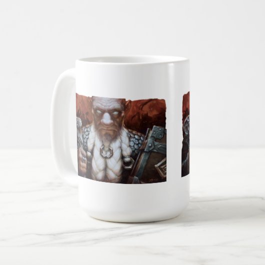 dwergmagie koffiemok (Voorkant links)