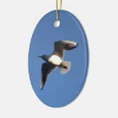 Dwergmeeuw Keramisch Ornament (Links)