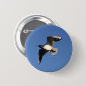 Dwergmeeuw Ronde Button 5,7 Cm (Voorkant /achterkant)