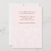 Dwergpapegaaien (bloos Roze) Kaart (Achterkant)