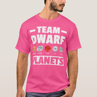 Dwergplaneten voor volwassenen en Kinder Astro T-shirt