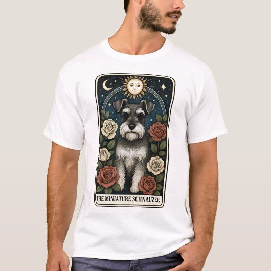 Dwergschnauzer T-shirt (Voorkant)
