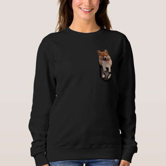 Dwergspitz Pomeranian hond Trui (Voorkant)
