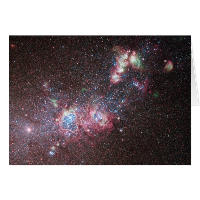 Dwergsterrenstelsel NGC 4214 (Voorkant Horizontaal)