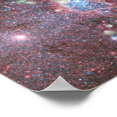 Dwergsterrenstelsel NGC 4214 Poster (Hoek)