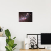 Dwergsterrenstelsel NGC 4214 Poster (Thuiskantoor)