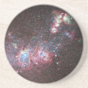 Dwergsterrenstelsel NGC 4214 Zandsteen Onderzetter