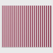 Dwergstrepen met witte snoepjes cadeaupapier (Vlak)