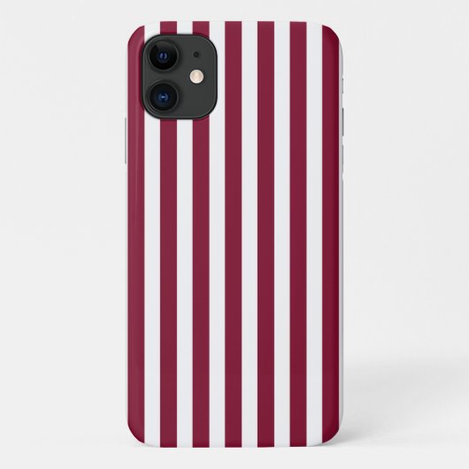 Dwergstrepen met witte snoepjes Case-Mate iPhone case (Achterkant)