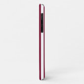Dwergstrepen met witte snoepjes Case-Mate iPhone case (Achterkant/links)