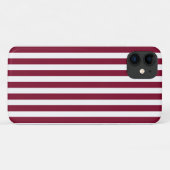 Dwergstrepen met witte snoepjes Case-Mate iPhone case (Achterkant (horizontaal))