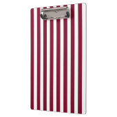 Dwergstrepen met witte snoepjes klembord (Links)