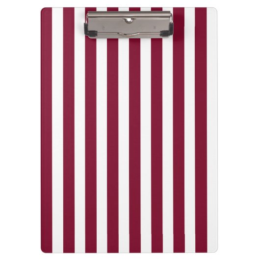 Dwergstrepen met witte snoepjes klembord (Voorkant)