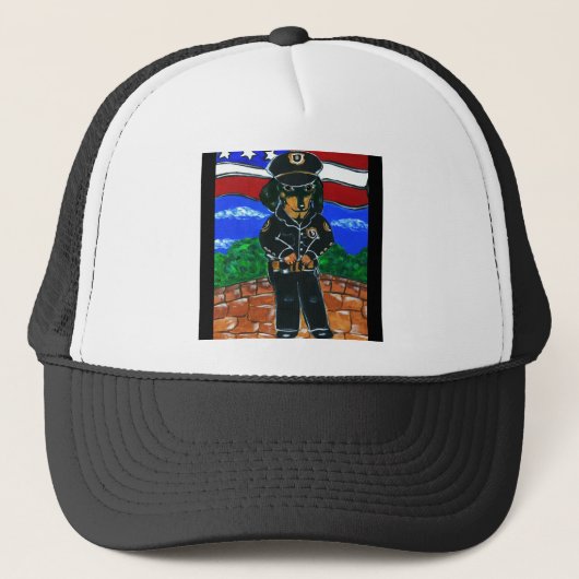 Dwergteckel Trucker Pet (Voorkant)