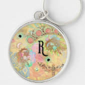  dwergveer van Bohemen met hippie-pastel Sleutelhanger (Voorkant)