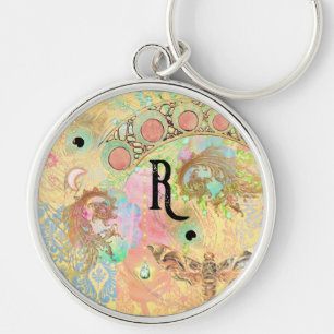 dwergveer van Bohemen met hippie-pastel Sleutelhanger