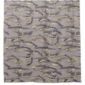 dwergvinvis douchegordijn (Voorkant)