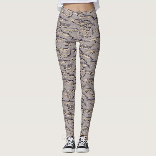 dwergvinvis leggings (Voorkant)