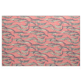 dwergvinvissen georgia perzik stof (Fat Quarter)