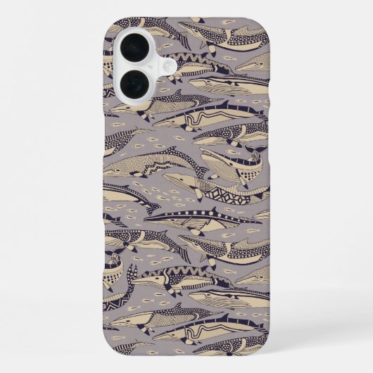 dwergvinvissen heather iPhone hoesje (Achterkant)