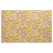 dwergvinvissen paars geel stof (Fat Quarter)