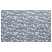 dwergvinwalen moerbeidenim stof (Fat Quarter)