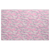 dwergvinwalvissen paars pastel magenta stof (Fat Quarter)