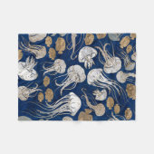 Dwergvis onderwaterpatroon fleece deken (Voorkant (Horizontaal))