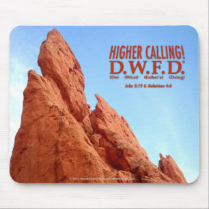 DWFD - Doe wat vader doet Mousepad Muismat