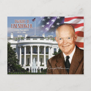 Dwight D. Eisenhower - 34e President van de VS Briefkaart