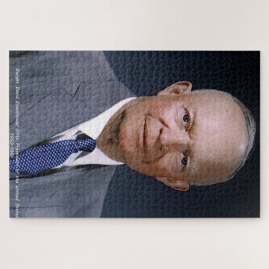 Dwight D. Eisenhower 34th President Legpuzzel (Horizontaal)