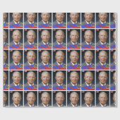 Dwight D. Eisenhower Baseball Card Cadeaupapier (Vlak)
