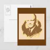 Dwight D Eisenhower Briefkaart (Voorkant / Achterkant)
