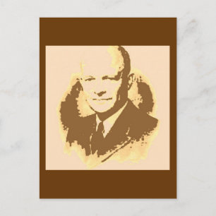 Dwight D Eisenhower Briefkaart
