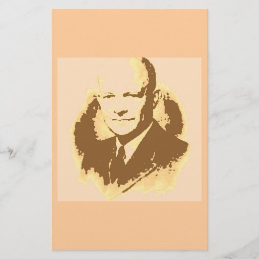 Dwight D Eisenhower Briefpapier (Voorkant)