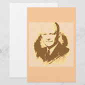 Dwight D Eisenhower Briefpapier (Voorkant / Achterkant)