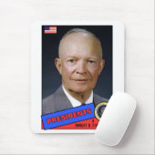 Dwight D. Eisenhower-honkaarten Muismat (Met muis)